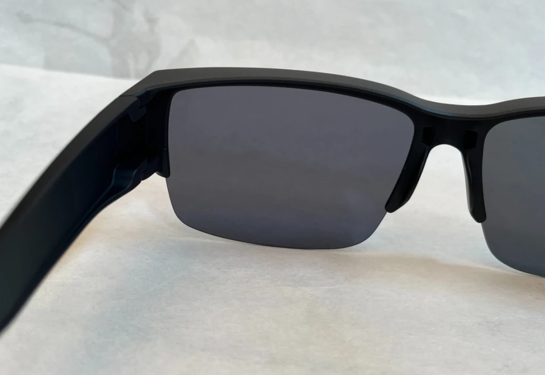 PC Sun Cover Prescription Eyewear Fitover Sunglass Semi Polarized Black