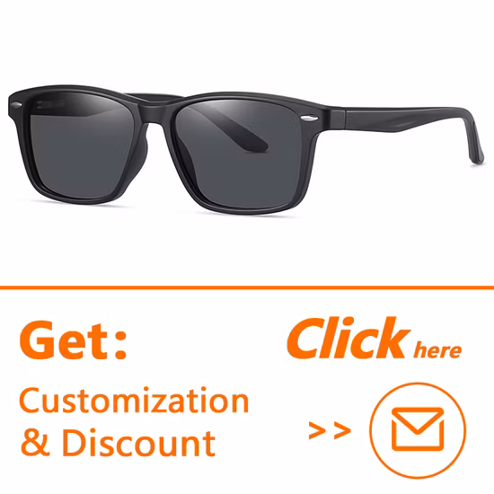 Fashion Square Big Frame Mirrored Lens Women Men Sun Glasses Flexible Hinge PC Competitive Polarized Sunglasses (WSP20126)