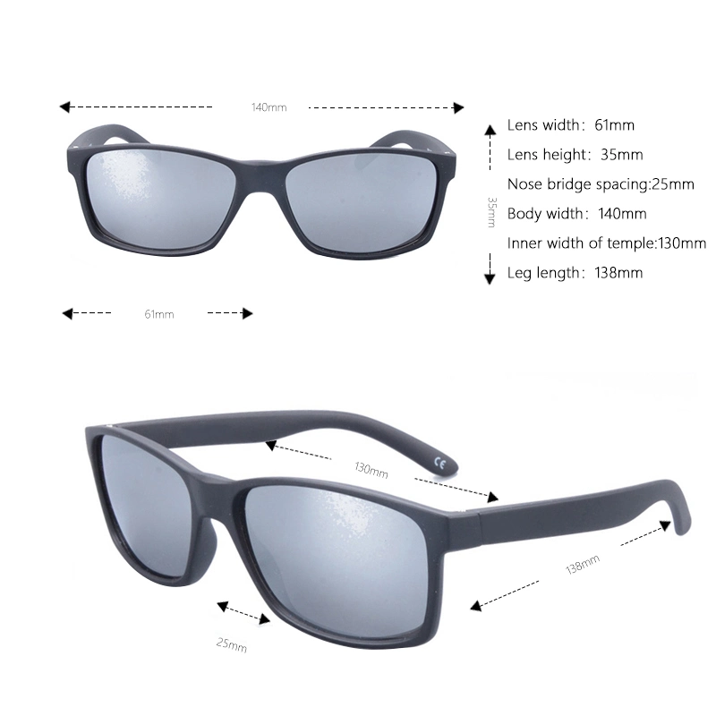 Full Frame High Quality Floating Glass Polarized Sunglasses 2020